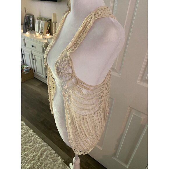 Poetry Clothing Mesh One Size Women's Open Front Kimono - Picture 2 of 6